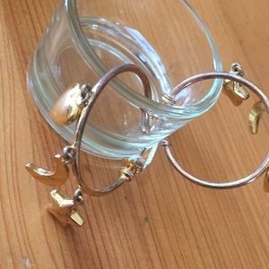 Nickel free vintage hoops